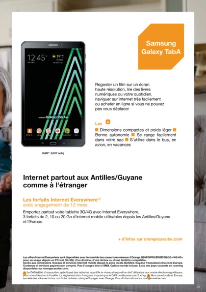 Mobile - Page 13  Orange - Le catalogue autonomie - 1er semestre 2019 -  Caraïbe
